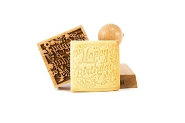 Pieczątka do ciastek ciasteczek HAPPY BIRTHDAY URODZINY foremka dekorator