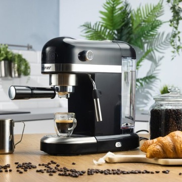 ZELMER ZCM7295 ЧЕРНАЯ КОФЕМАШИНА Палермо 1350Вт