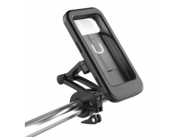 UCHWYT ROWEROWY MOTOCYKL NA TELEFON MONTOWANY NA KIEROWNICĘ ROWERU STABILNY