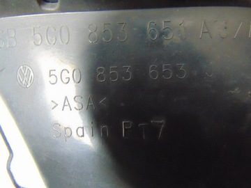 фото thumb №15, Решётка решётка радиатора vw golf vii gti 5g0853653j 5g0853651al оригинал