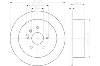 фото thumb №1, Hella гальмівні диски гальмівні 2szt lexus rx 400h mhu3_.
