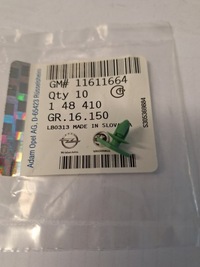 фото thumb №1, Клипса уплотнители дверь opel11611664