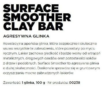 Soft99 Surface Smoother Clay Bar Glinka