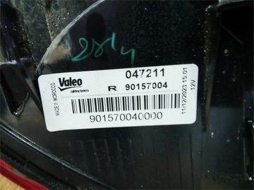 фото thumb №7, Citroen c4 cactus рестайлинг 17-21 лампа правая зад демонтаж комплектная