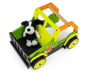Детские ходунки-толкачи Игрушка с замком на колеса Explorer +12м Milly Mally