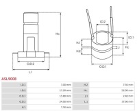 фото thumb №4, Komutator /bosch/ 16,00- 7,00-52,10