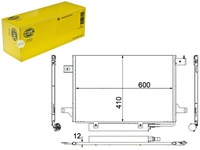 фото thumb №1, Конденсатор кондиціонера mercedes w169 04- hella