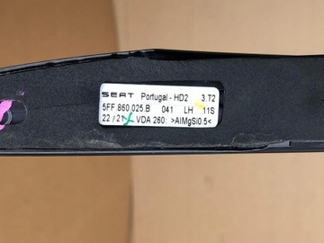 фото thumb №12, Рейлінг даховий лівий cupra formentor 5ff860025b