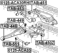 фото thumb №3, Втулка важеля задня do toyota 4 runner 2.7 4.0