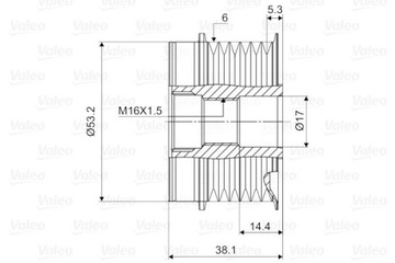 фото thumb №12, Колесо пасове генератора mazda