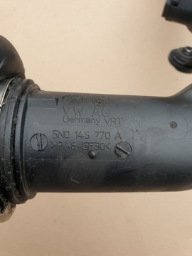 фото thumb №10, Шланг труба интеркулер датчик map датчик vw tiguan seat skoda audi оригинальный номер