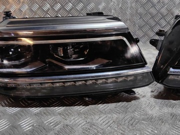 фото thumb №10, Лампа передняя левая перед левый vw tiguan 2 ii 5nb фара полный led 20r