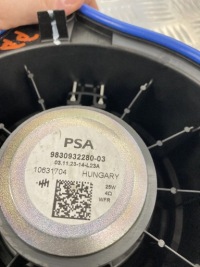 фото thumb №2, Динамік двері перед citroen e-c4 c4 iii 20-