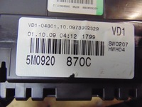 фото thumb №15, Счетчик приборная панель vw golf vi plus 1.6 tdi 5m0920870c europa