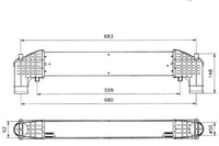 фото thumb №2, Интеркулер vw sharan 1,9tdi nrf