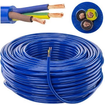 Kabel zewnętrzny PUR H07BQ-F poliuretan 3x1,5 500m