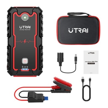 Автомобильный стартер UTRAI 16000 мАч, светодиодный фонарик