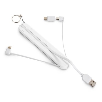 Кабель USB-A 2в1 — адаптер micro+Lightning+USB-C