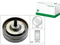 фото thumb №1, Ina ролик направляющая ремень vw lt 28-35 ii lt 28-46