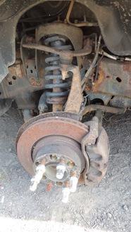 фото thumb №4, Амортизационная стойка левый поворотный кулак ступица суппорт ford f150 09-14