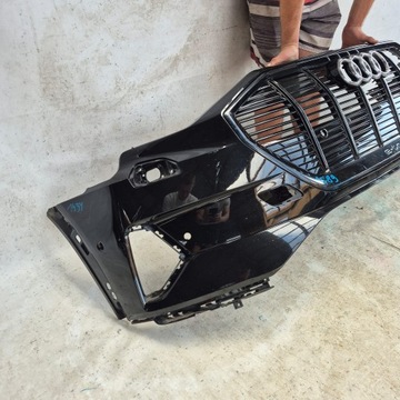 фото thumb №10, Audi e-tron 4ke 18- бампер перед переднє решітка радіатора 4ke807437