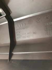 фото thumb №9, Audi a4 s4 b8 avant захист порога багажника хром