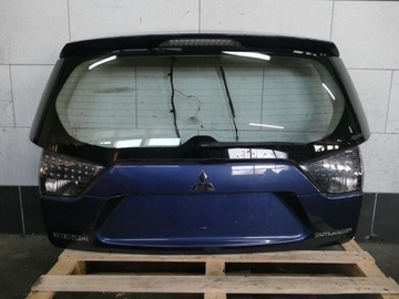 фото thumb №1, Mitsubishi outlander ii кришка багажника скло лампи зад задня синя 37e