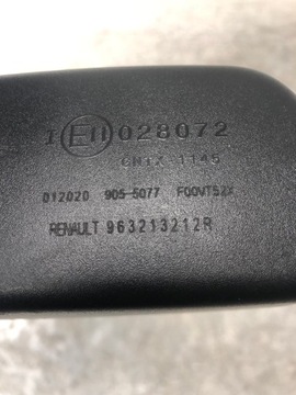 фото thumb №5, Зеркало внутренние 8 pin renault master iv 963213212r
