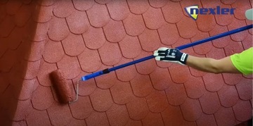 NEXLER IZOFOL ROOF 10KG КОРИЧНЕВЫЙ RAL 8016 жидкий рубероид, черепица, черепица
