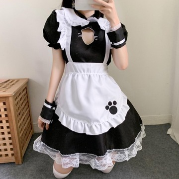 Damski kostium francuski, japońskie dziewczyny z anime często ubierają się klasycznie dla S