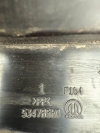 Jeep compas ii накладка-спойлер бампера перед в Україні, фото thumb