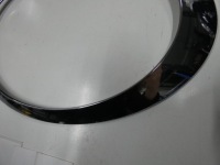 Mini r56 рамка корпус хром лампи правий перед фара 7149906 Зі Шроту, фото thumb