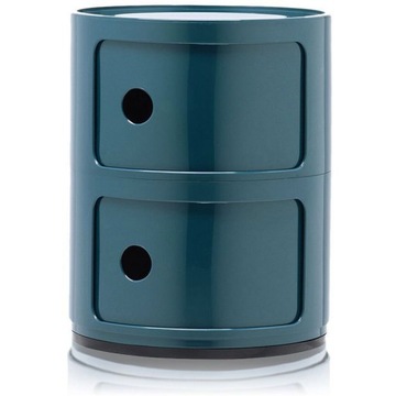 Kartell Componibili комод, стол 32 х 32 х 40см синий ОПИСАНИЕ!!!