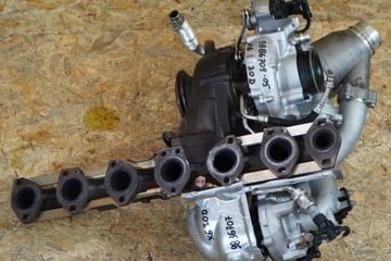 фото thumb №8, Bi турбонагнетатель 9886709 9886707 bmw x5 x6 g05 g06 3.0d 23r 10tyś оригинал 20-