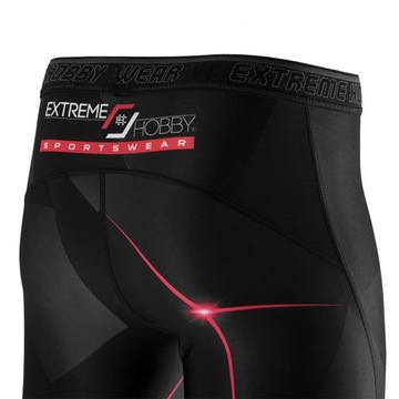 Мужские спортивные леггинсы MT SPORT RED S EXTREME HOBBY