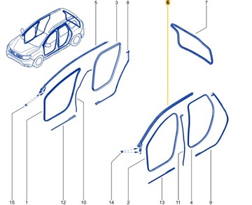 фото thumb №12, Прокладка левая dacia duster ii 768616086r