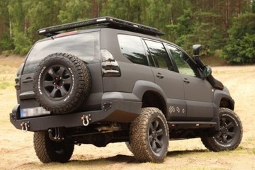 фото thumb №13, Бампер задний стальной toyota land cruiser j120 more 4x4