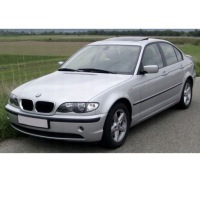 фото thumb №11, Решётки радиатора решётка радиатора чёрный блеск bmw 3 e46 98-00 sedan универсал передний рестайлинг