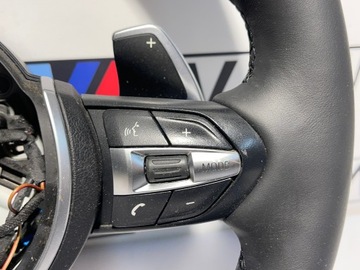 фото thumb №6, Bmw x5 f15 x6 f16 кермо м-пакет пелюстки мультифункція шкіра wibracje