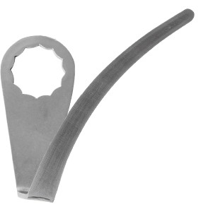 Nóż ostrze do wycinania szyb haczyk 90mm NTools