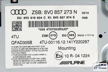 фото thumb №12, Audi a3 набір mmi 3g+ монітор зчитувач mib панель 8v0035034d 8v0919604c 8v09