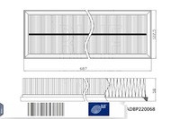 фото thumb №8, Фільтр повітря blue print adbp220068