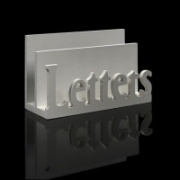 деревянная почтовая корзинка для стола «letters» 16×7×10 см