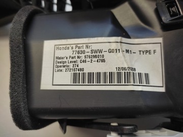 фото thumb №5, Honda cr-v iii gen deflektory повітря ґрати повітропровід l+p