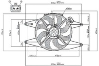 фото thumb №1, Nissens вентилятор радіатора з корпус alfa rome
