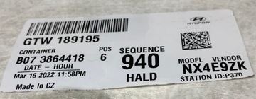 фото thumb №10, Hyundai tucson iv 2020- стеля стеля