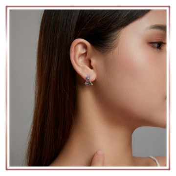 Серебряные серьги СИЯЮЩАЯ ЗВЕЗДА СОЗВЕЗДИЕ S925