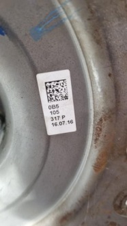 Колесо маховик porsche macan 2021 0b5105317p в Україні, фото thumb