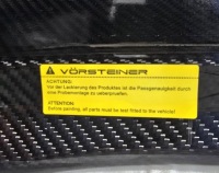 Купить Молдинг накладка порог левая tesla 3 vorsteiner карбон nowa, фото thumb