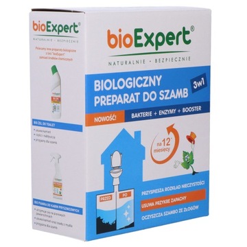 Preparat biologiczny do szamb, opakowanie 1kg